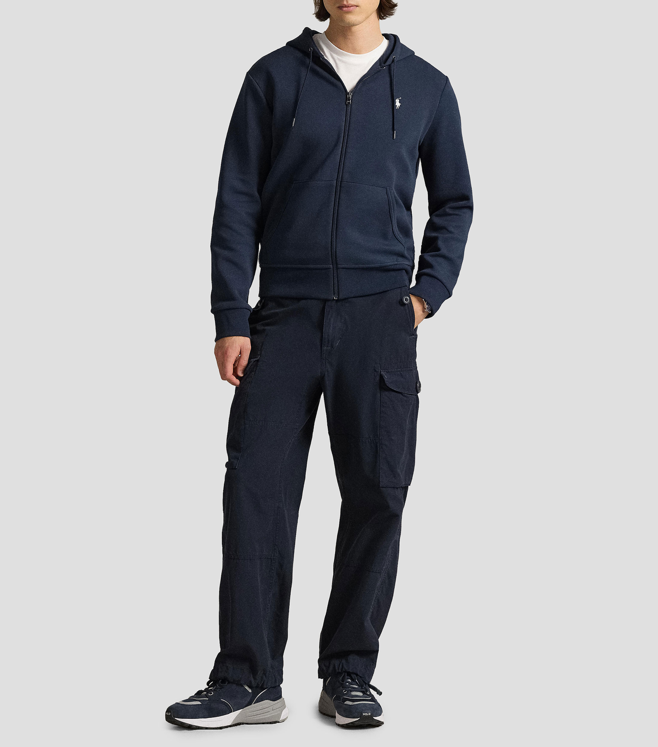 Sudadera con cierre y capucha Hombre